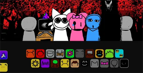 节奏盒子sprunki涂鸦版