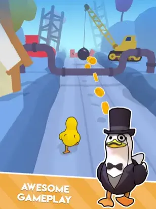 奔跑的鸭子(鸭子跑酷游戏) 奔跑的鸭子(鸭子跑酷游戏)