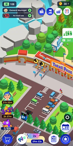 闲置主题公园大亨2025下载 闲置主题公园大亨2025下载