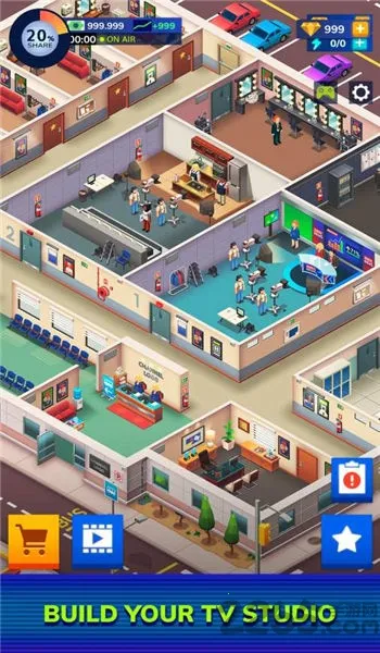 放置电视帝国(电视模拟游戏)