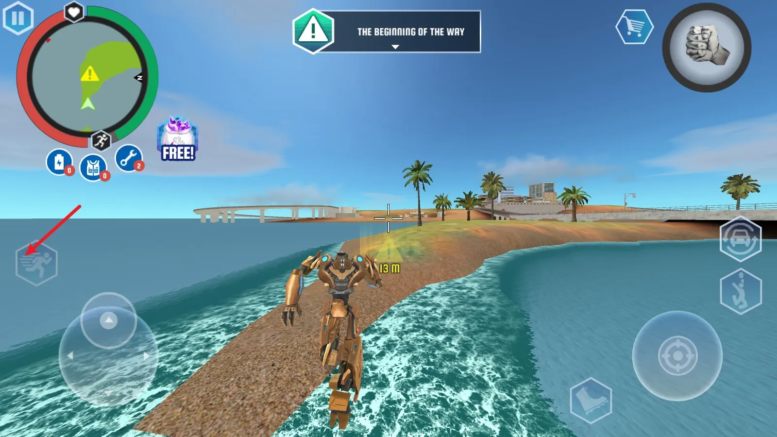 变形鲨鱼机器人(沙盒冒险游戏)