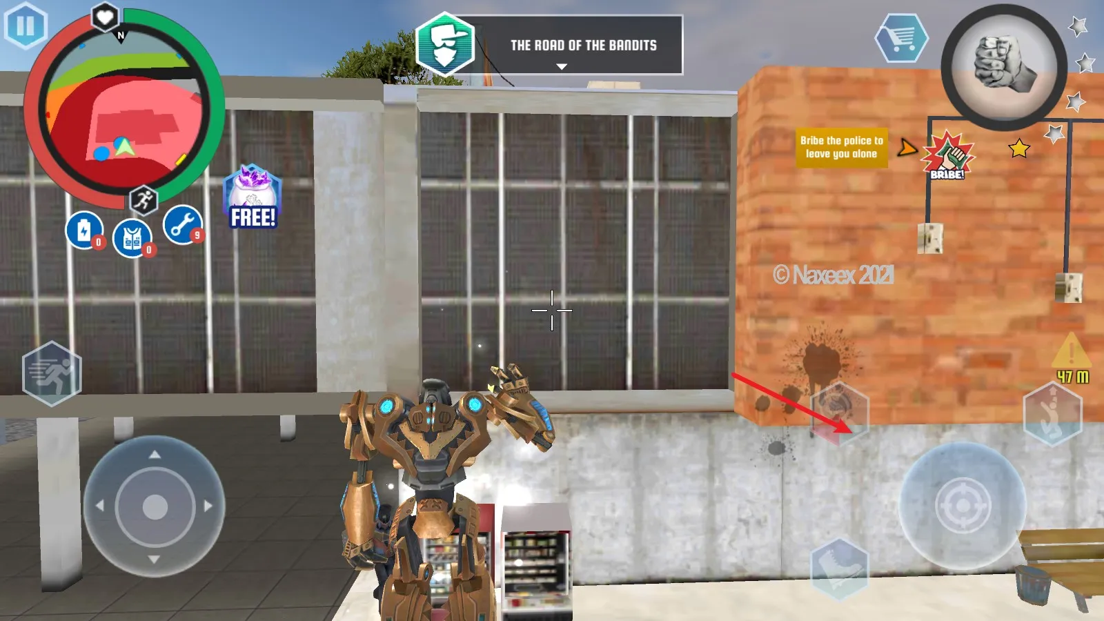 变形鲨鱼机器人(沙盒冒险游戏)