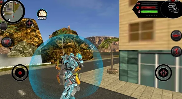 变形鲨鱼机器人(沙盒冒险游戏)