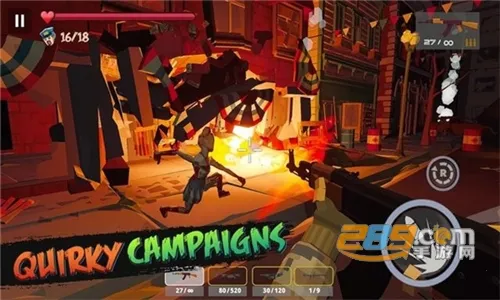 僵尸聚集(僵尸射击游戏)