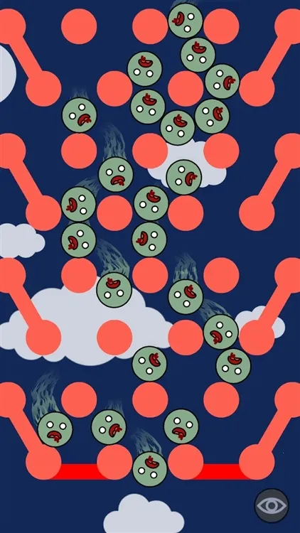 小球淘汰赛(弹珠下落游戏)