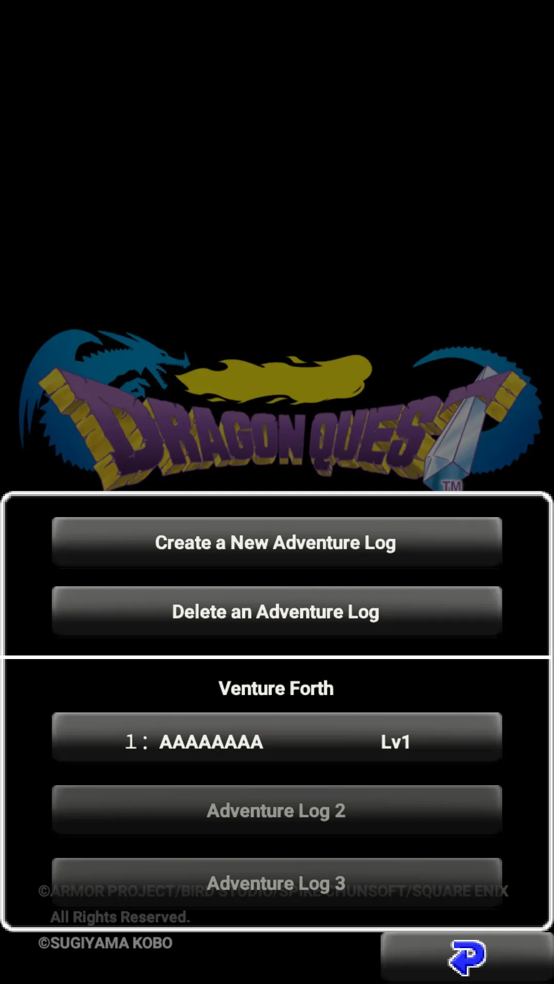 勇者斗恶龙1(冒险RPG游戏)