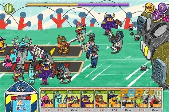 怪物大战僵尸(策略塔防游戏)