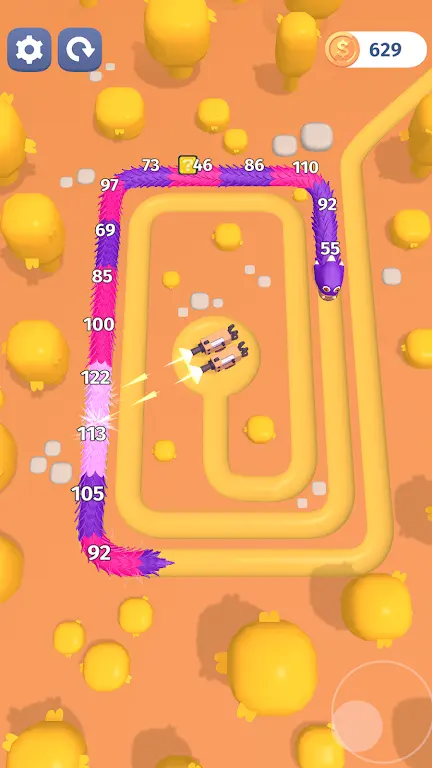 打了个蛇(射击消除游戏)