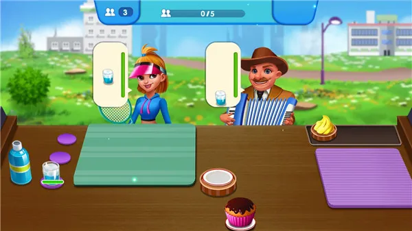 烹饪广场美食街(美食烹饪游戏)