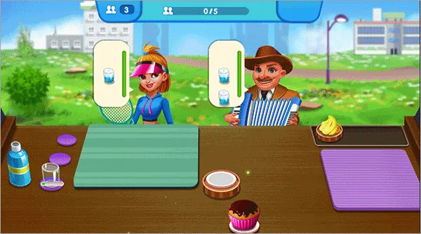 烹饪广场美食街(美食烹饪游戏)