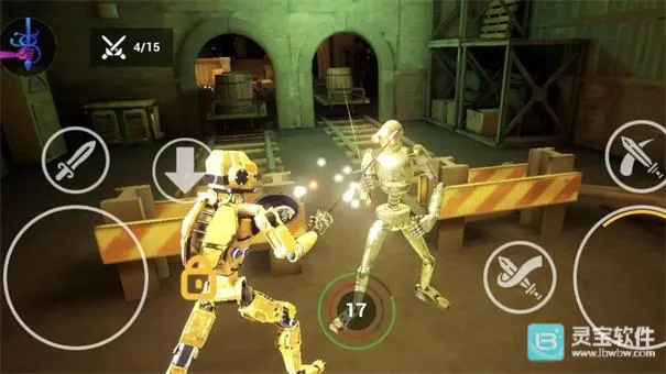 机器人剑术对决