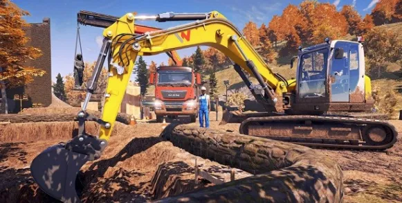 重型挖掘机真实模拟器