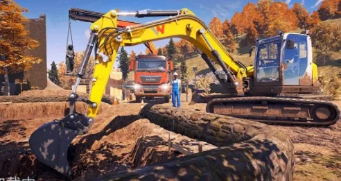 重型挖掘机真实模拟器