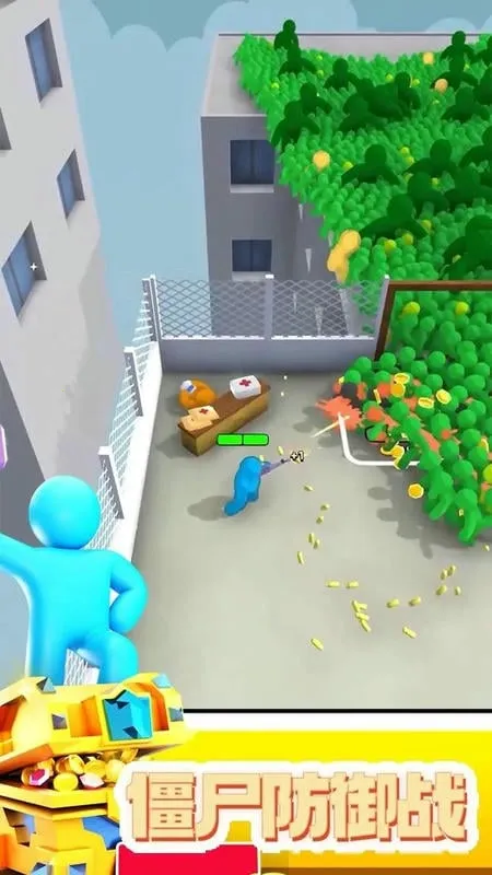 僵尸防御战破解版无限金币