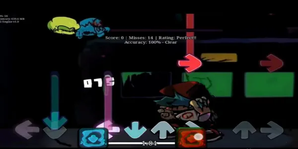 FNF猎奇病毒可爱的bf移植版(音乐闯关游戏)