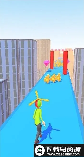 直升机小子跑酷(趣味跑酷游戏)