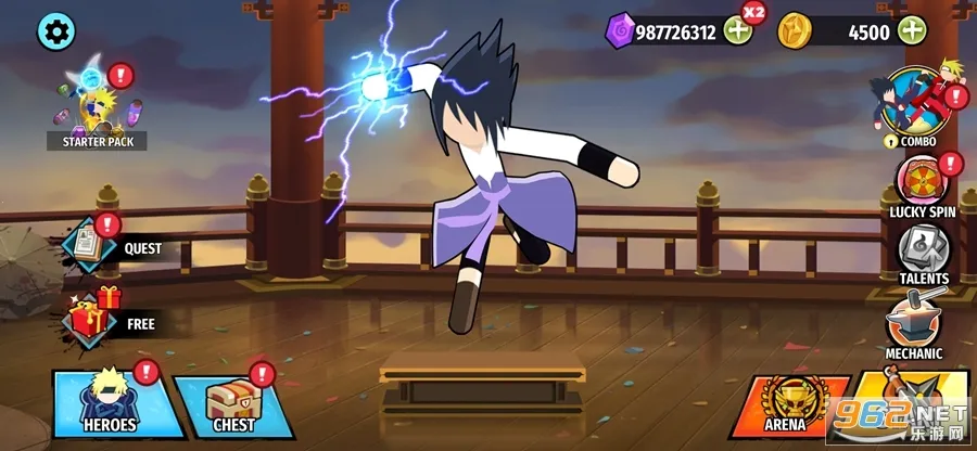 火柴人忍者大战破解版游戏内置菜单