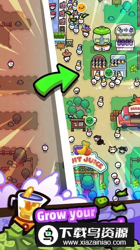 Juice King电锯果汁王闲置商店(水果帝国经营游戏)