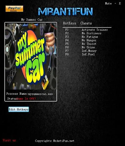 我的夏季汽车汉化破解版