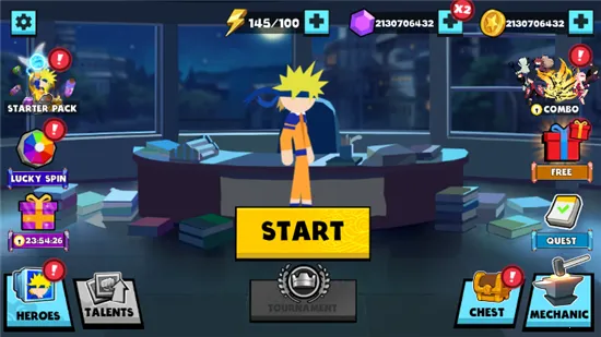 火柴人忍者大战3V3MOD菜单 火柴人忍者大战3V3MOD菜单