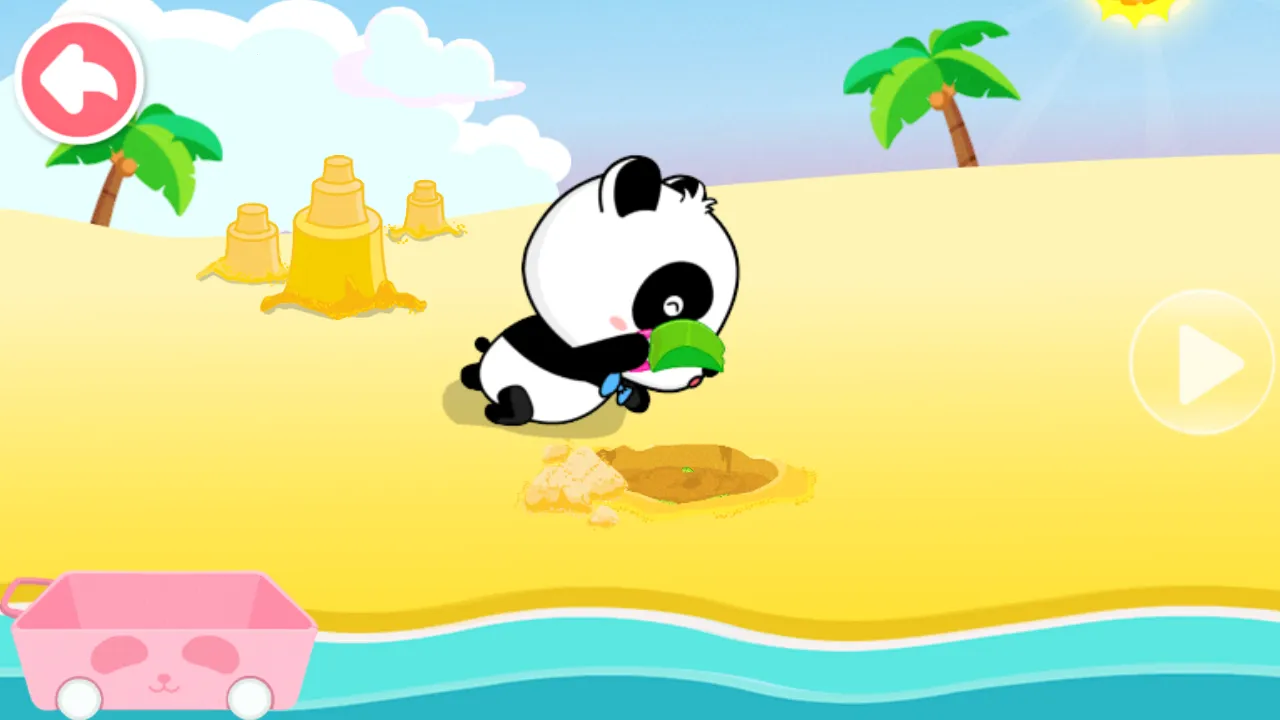 沙滩挖挖乐宝宝巴士(儿童早教游戏)