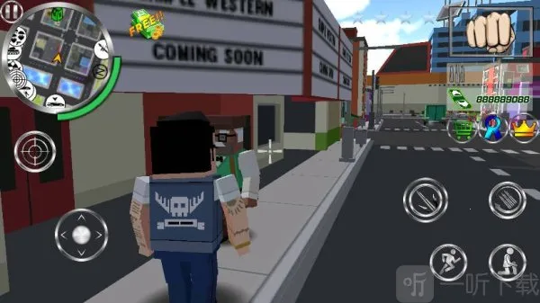 像素罪恶都市(像素风枪战游戏)