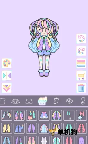 缤纷女孩换装游戏