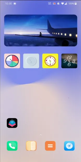 时钟小组件(桌面美化工具)