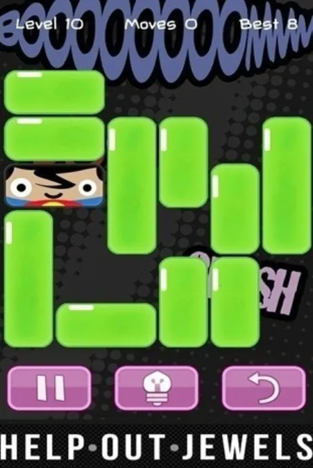 Unblock Jewels(宝石华容道游戏)