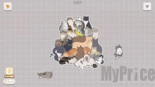 挤在一起的猫猫(猫猫拼图游戏) 挤在一起的猫猫(猫猫拼图游戏)