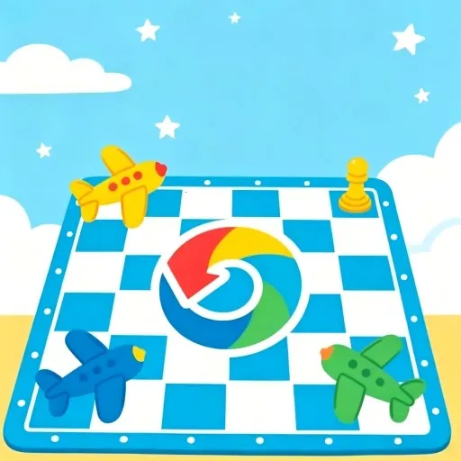 智慧飞行棋盘