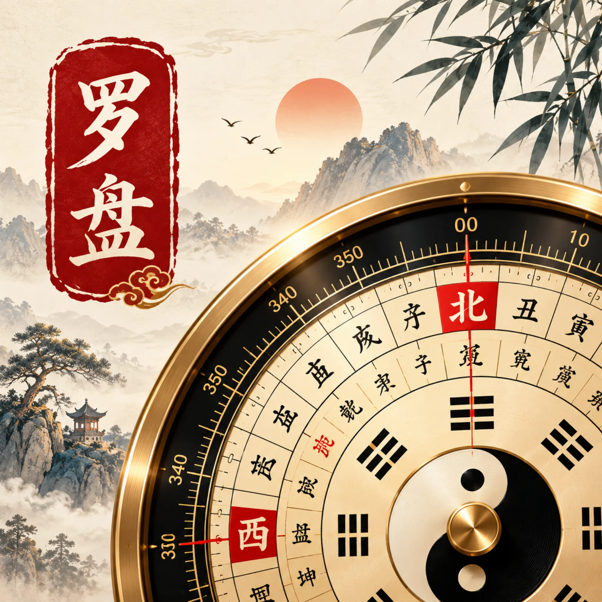 风水定位罗盘